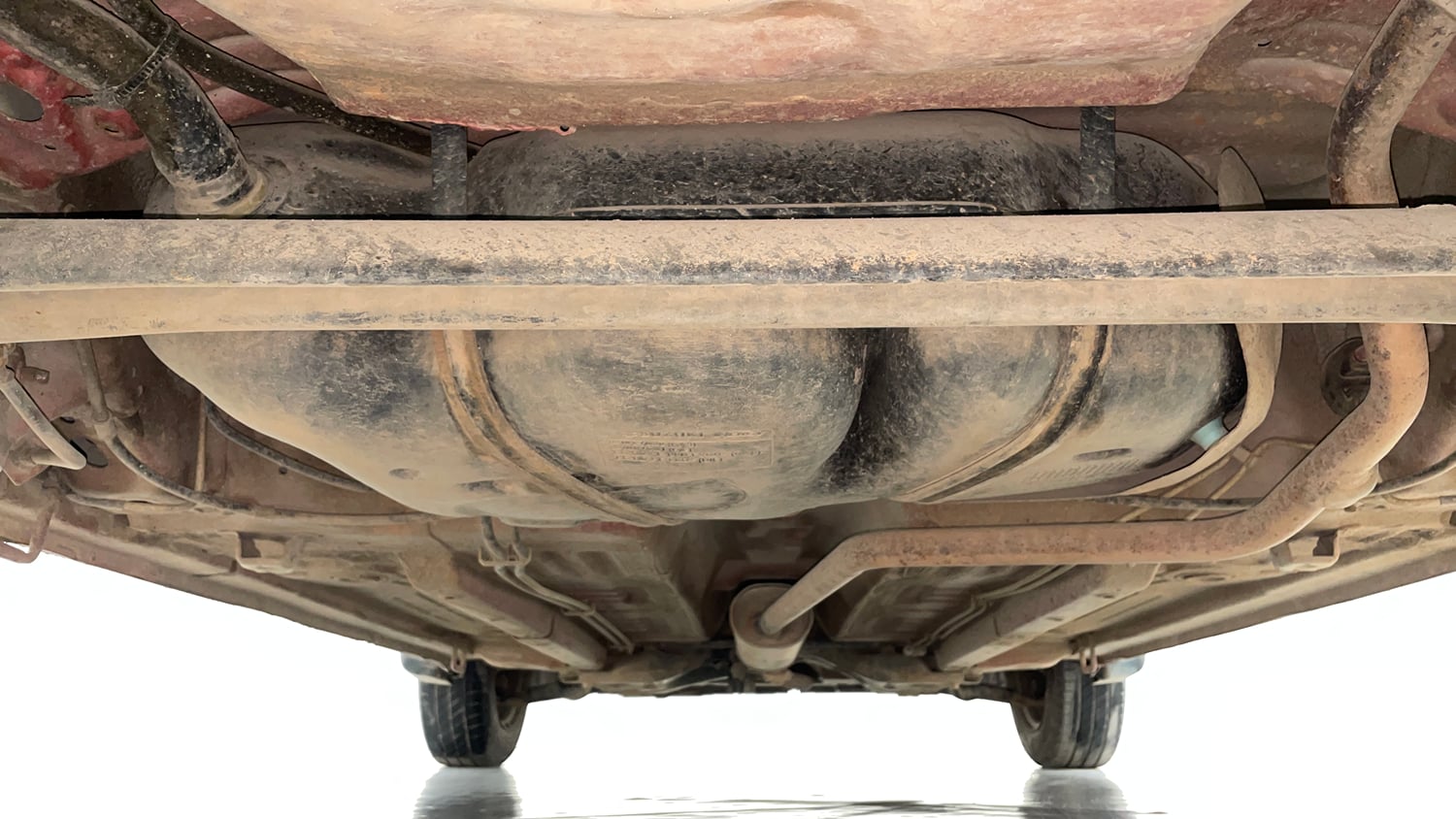 Used 2016 Maruti Suzuki Celerio ZXi AMT Petrol Automatic extra REAR UNDERBODY VIEW (TAKEN FROM REAR)