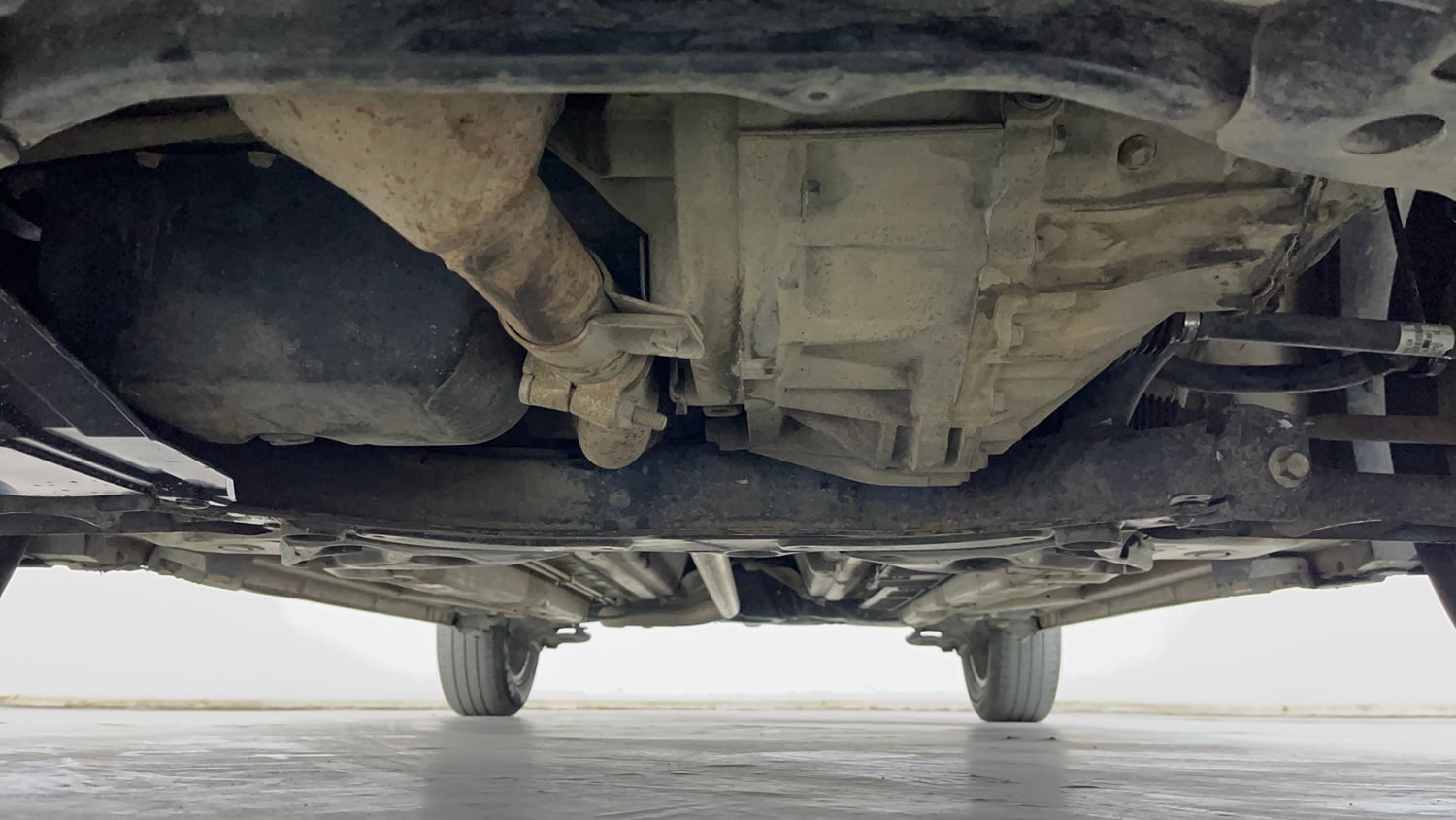 Used 2016 Maruti Suzuki Swift Dzire ZDI Diesel Manual extra FRONT LEFT UNDERBODY VIEW