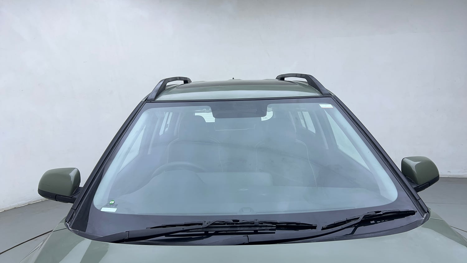 Used 2023 Hyundai Exter SX 1.2 AMT Petrol Automatic exterior FRONT WINDSHIELD VIEW