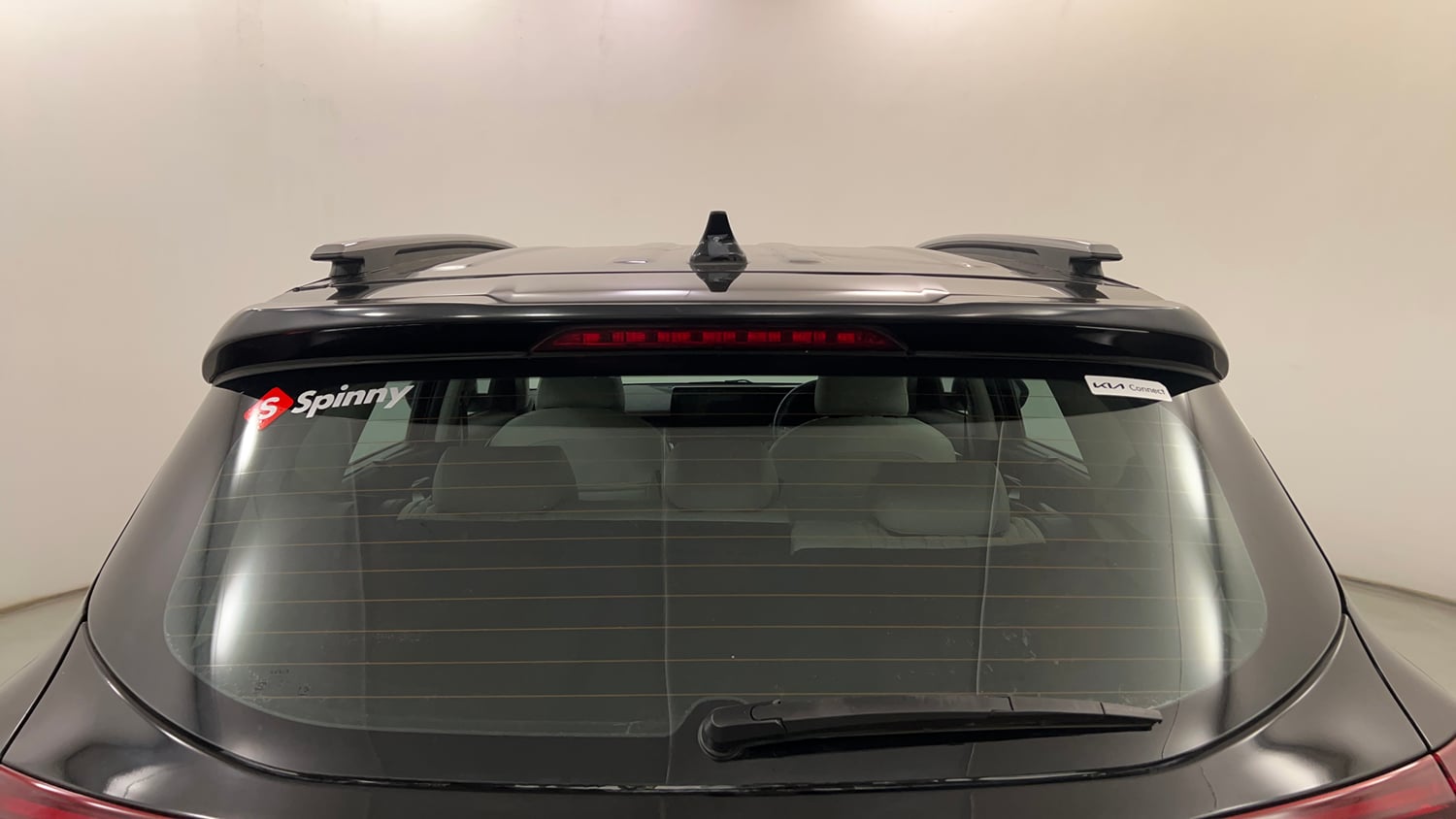 Used 2022 Kia Seltos HTX 1.5 Petrol Manual exterior BACK WINDSHIELD VIEW