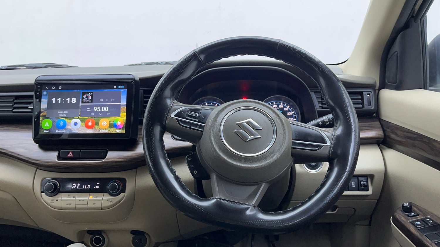 Used 2020 Maruti Suzuki New Ertiga ZXi AT Petrol Automatic interior STEERING VIEW