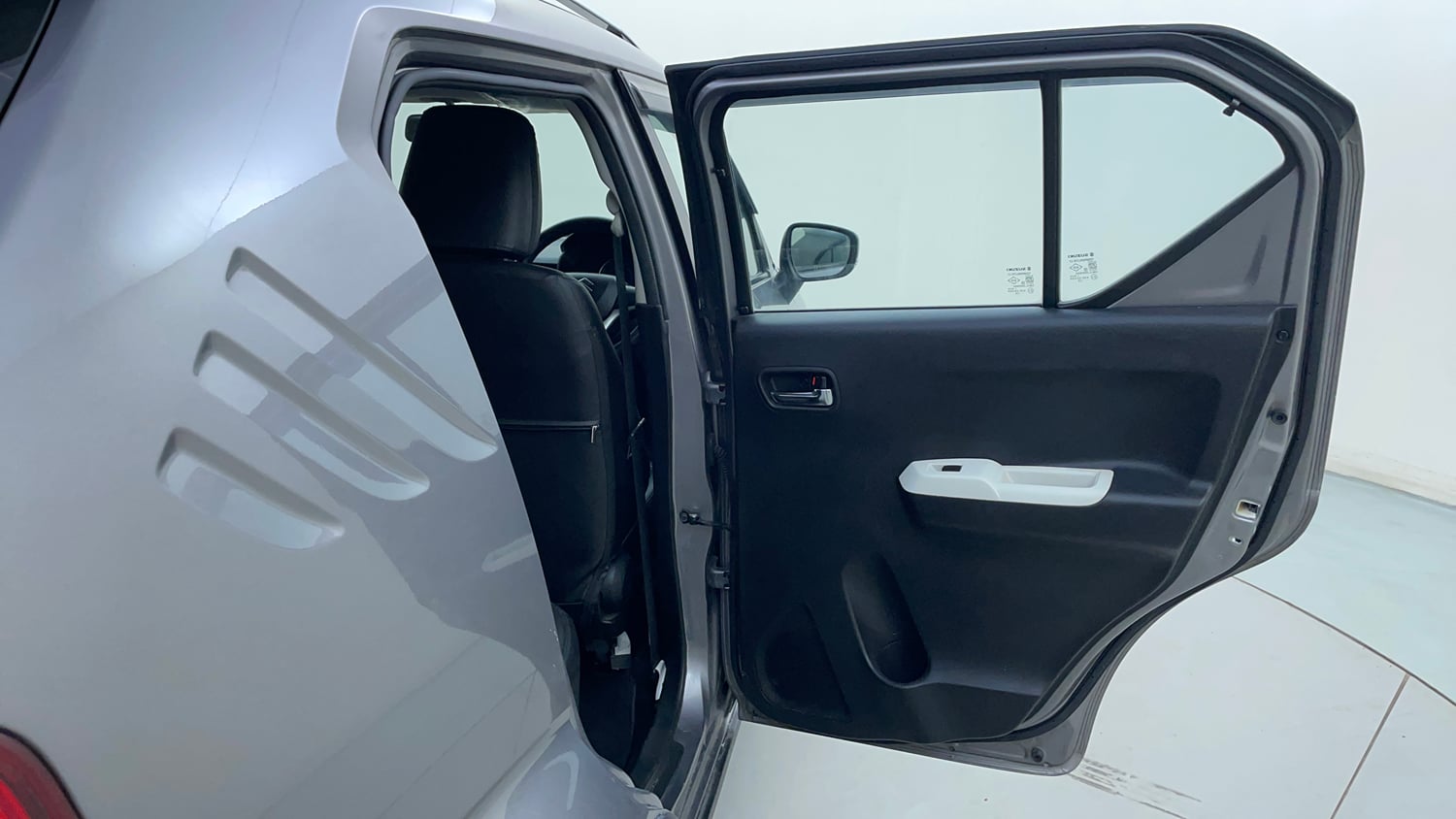 Used 2024 Maruti Suzuki Ignis Zeta 1.2 AMT Petrol Automatic interior RIGHT REAR DOOR OPEN VIEW
