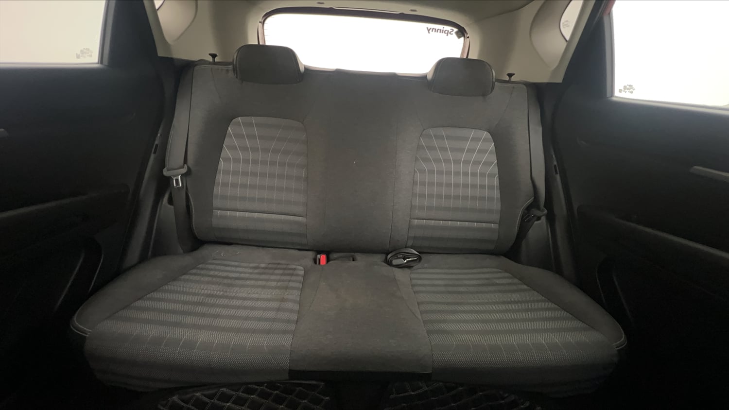 Used 2022 Kia Sonet HTK Plus 1.2 Petrol Manual interior REAR SEAT CONDITION VIEW