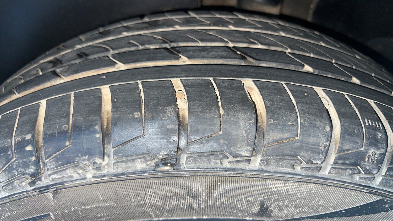 Used 2021 Hyundai Creta SX (O) 1.4 Turbo 7 DCT Petrol Automatic tyres LEFT REAR TYRE TREAD VIEW