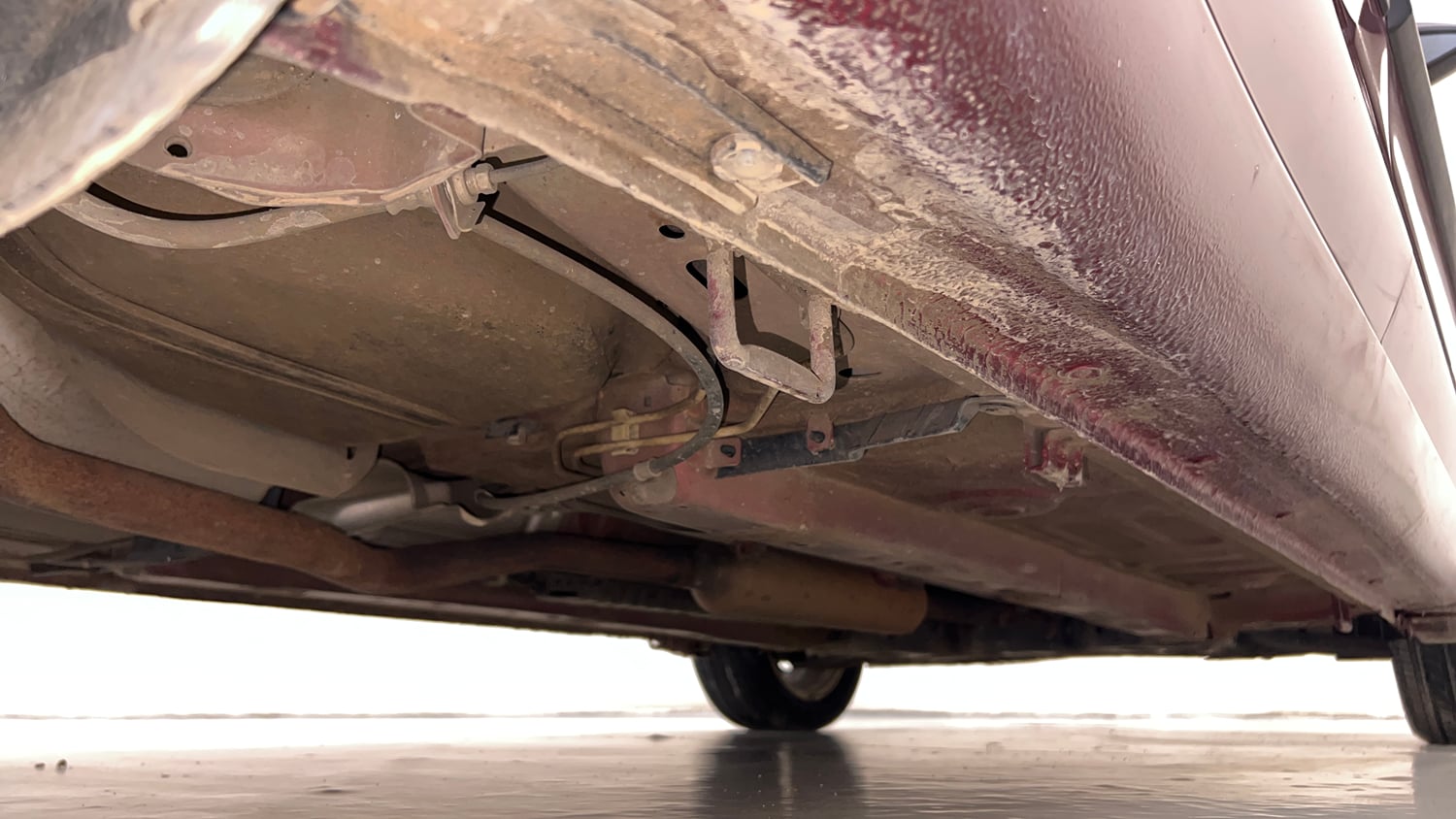 Used 2021 Maruti Suzuki Ciaz Alpha 1.5 AT Petrol Automatic extra REAR RIGHT UNDERBODY VIEW