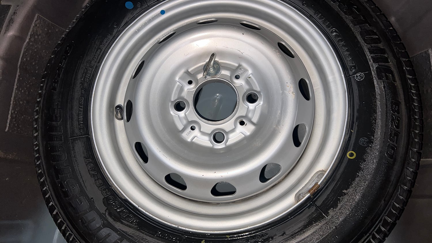 Used 2018 Tata Tiago Revotron XZ Petrol Manual tyres SPARE TYRE VIEW