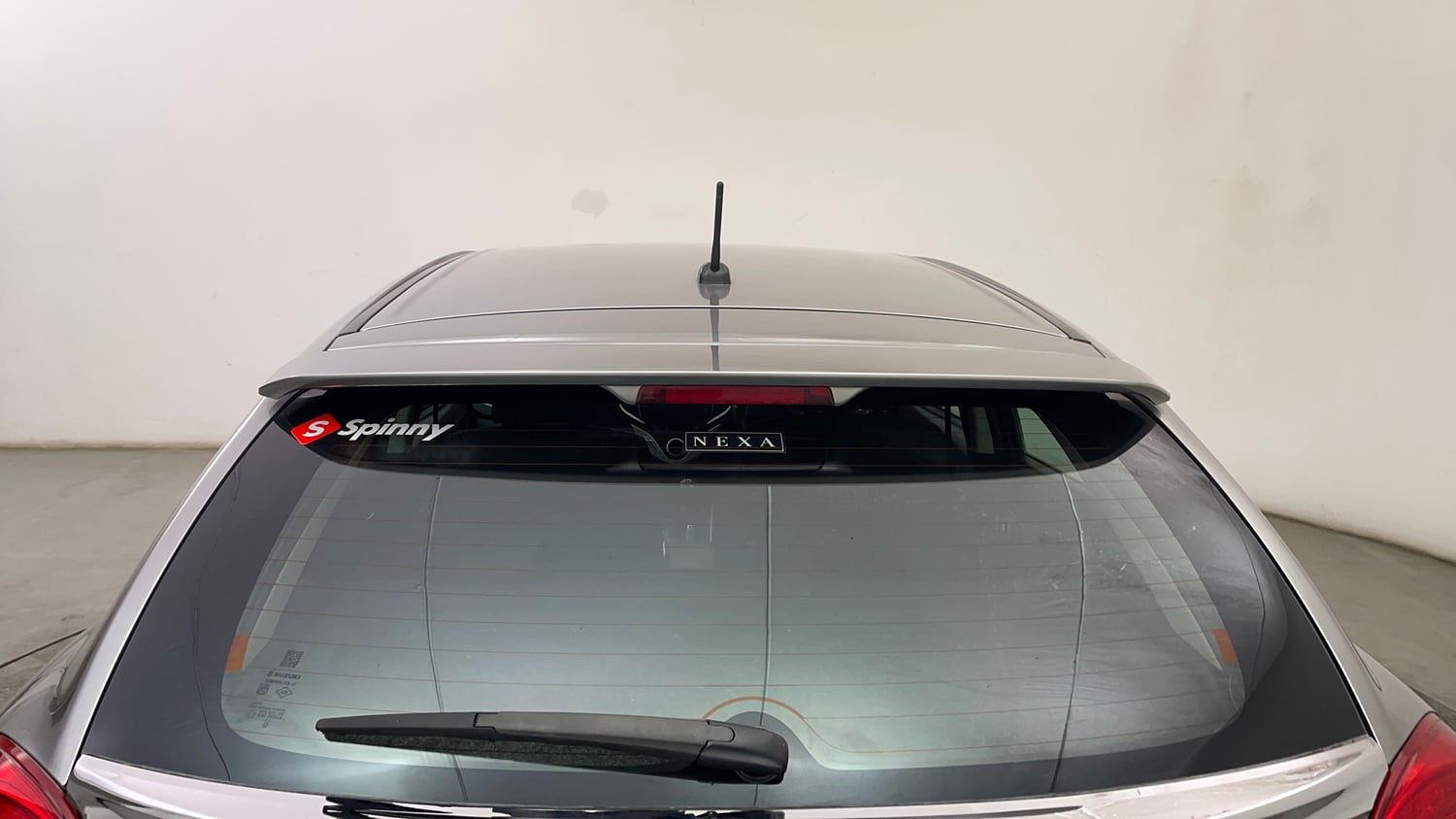 Used 2016 Maruti Suzuki Baleno Alpha 1.2 Petrol Manual exterior BACK WINDSHIELD VIEW