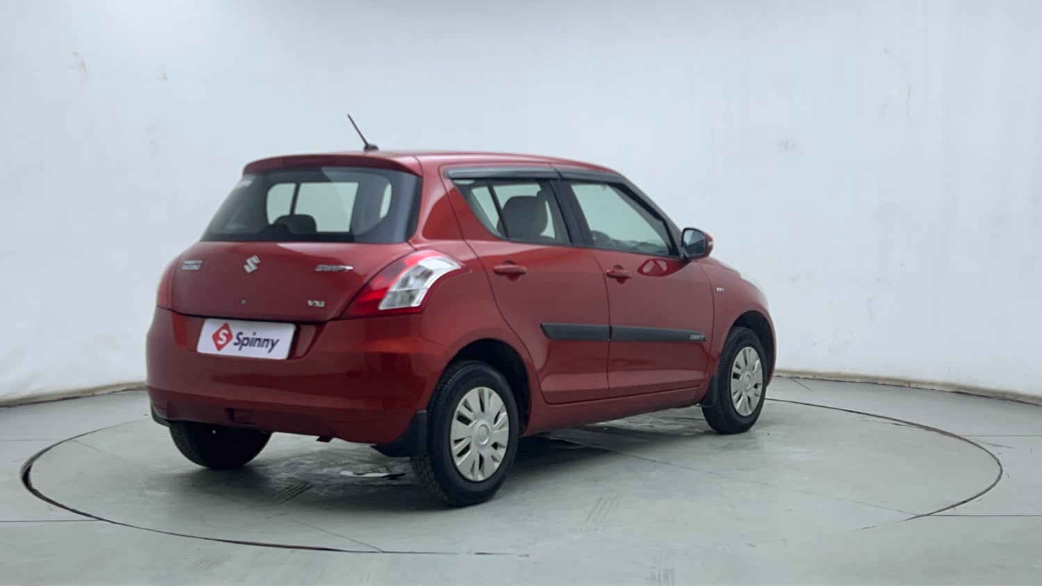 Used 2014 Maruti Suzuki Swift VXi Petrol Manual exterior RIGHT REAR CORNER VIEW