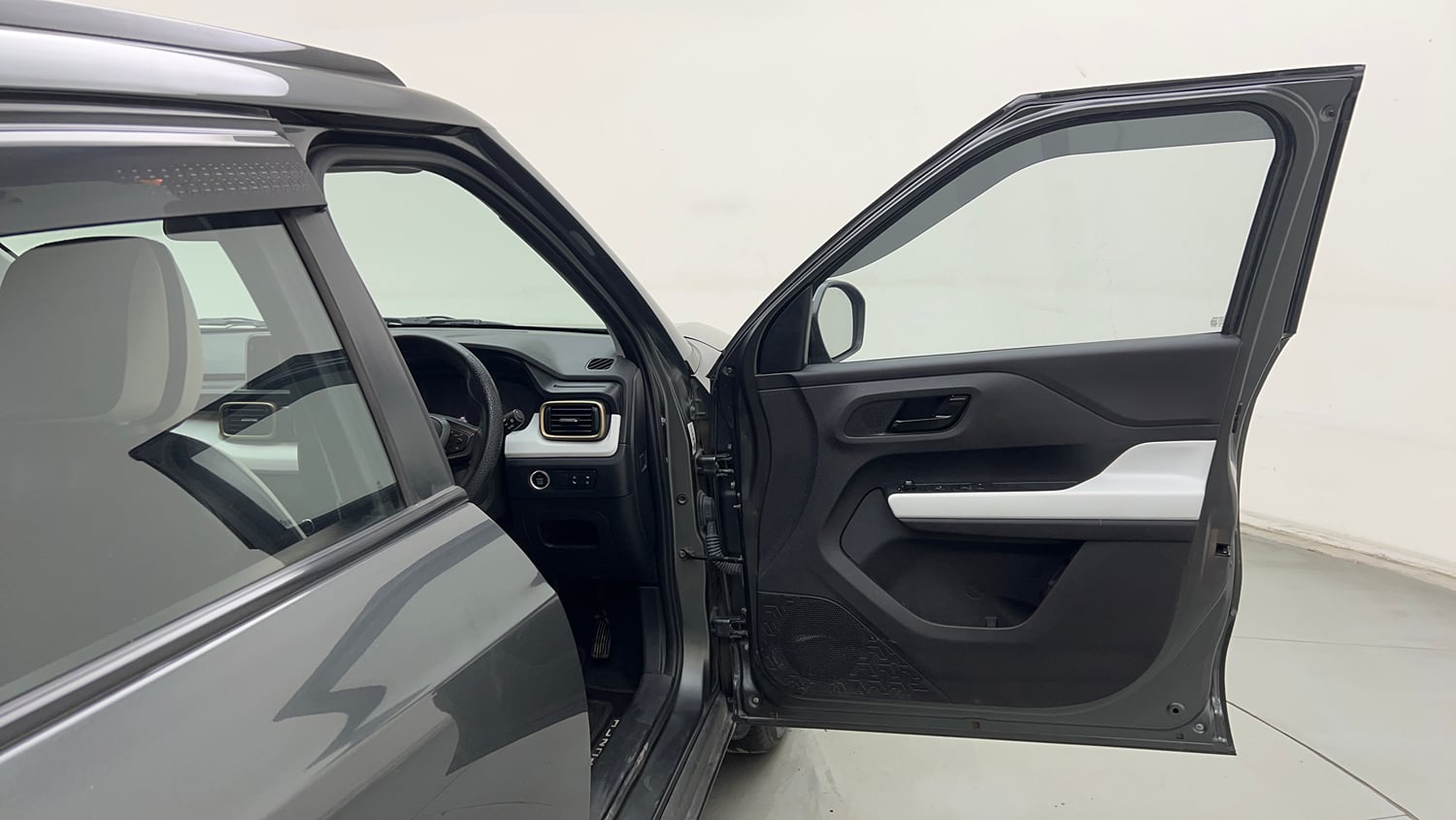 Used 2024 Tata Punch Accomplished MT Petrol Manual interior RIGHT FRONT DOOR OPEN VIEW