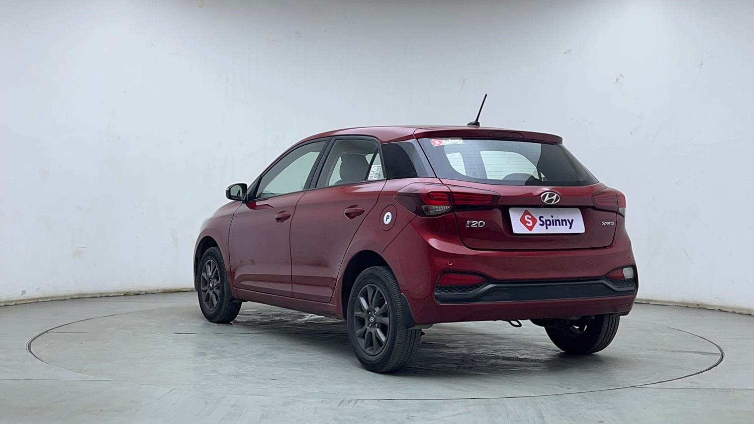 Used 2019 Hyundai Elite i20 Sportz Plus 1.2 Petrol Manual exterior LEFT REAR CORNER VIEW