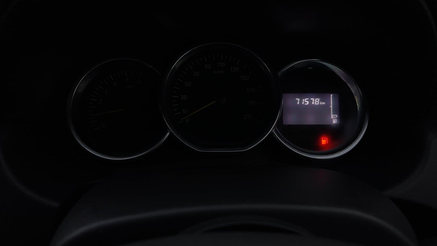Used 2016 Renault Duster RXL Petrol Petrol Manual interior CLUSTERMETER VIEW