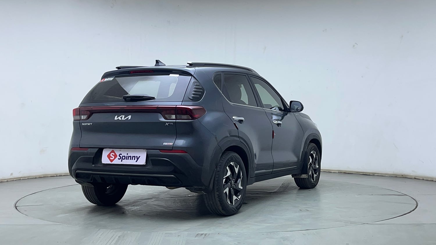 Used 2022 Kia Sonet X Line 1.0 DCT Petrol Automatic exterior RIGHT REAR CORNER VIEW
