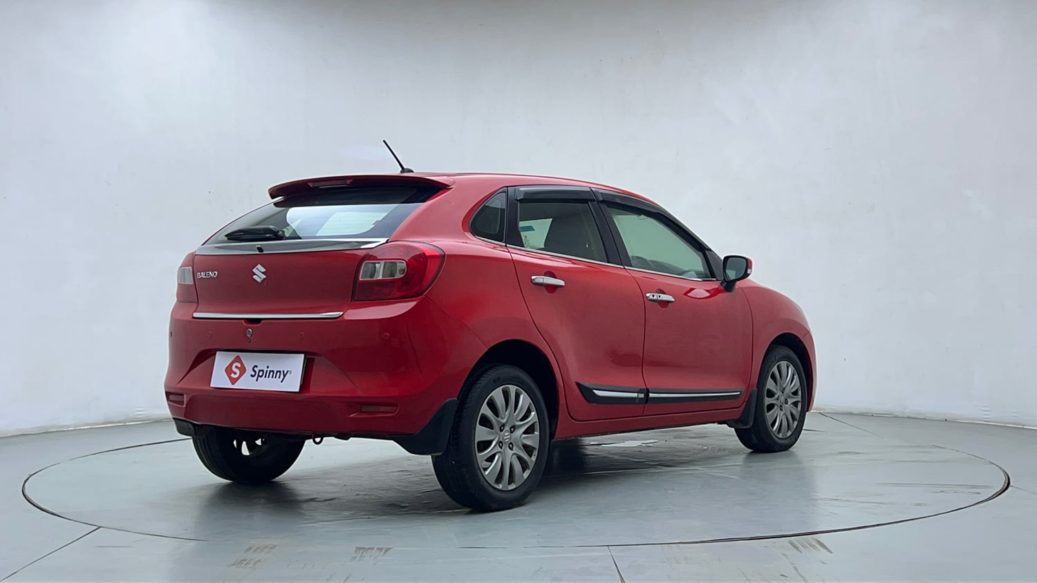 Used 2017 Maruti Suzuki Baleno Zeta 1.2 AT Petrol Automatic exterior RIGHT REAR CORNER VIEW