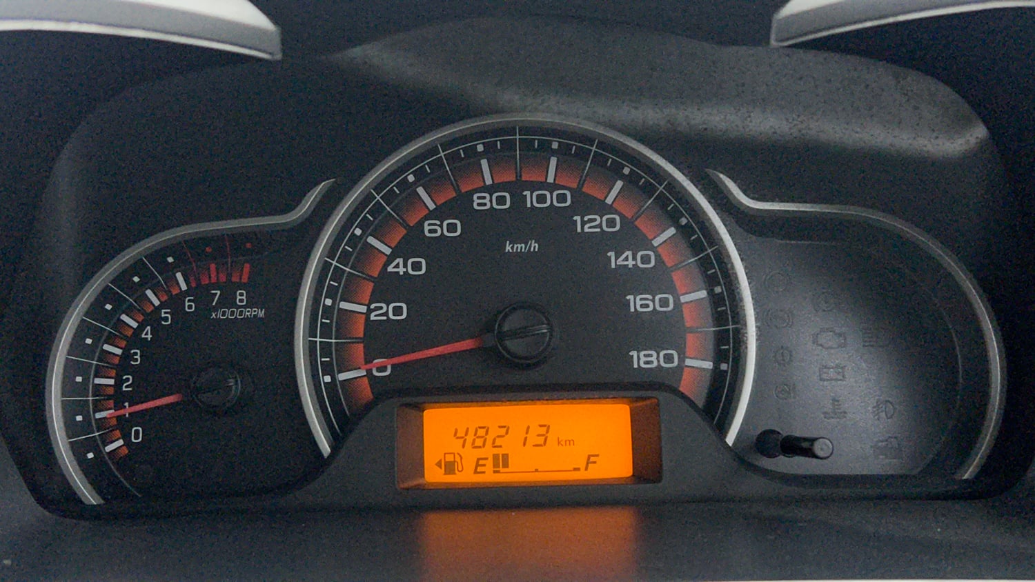 Used 2016 Maruti Suzuki Alto K10 VXi Petrol Manual interior CLUSTERMETER VIEW