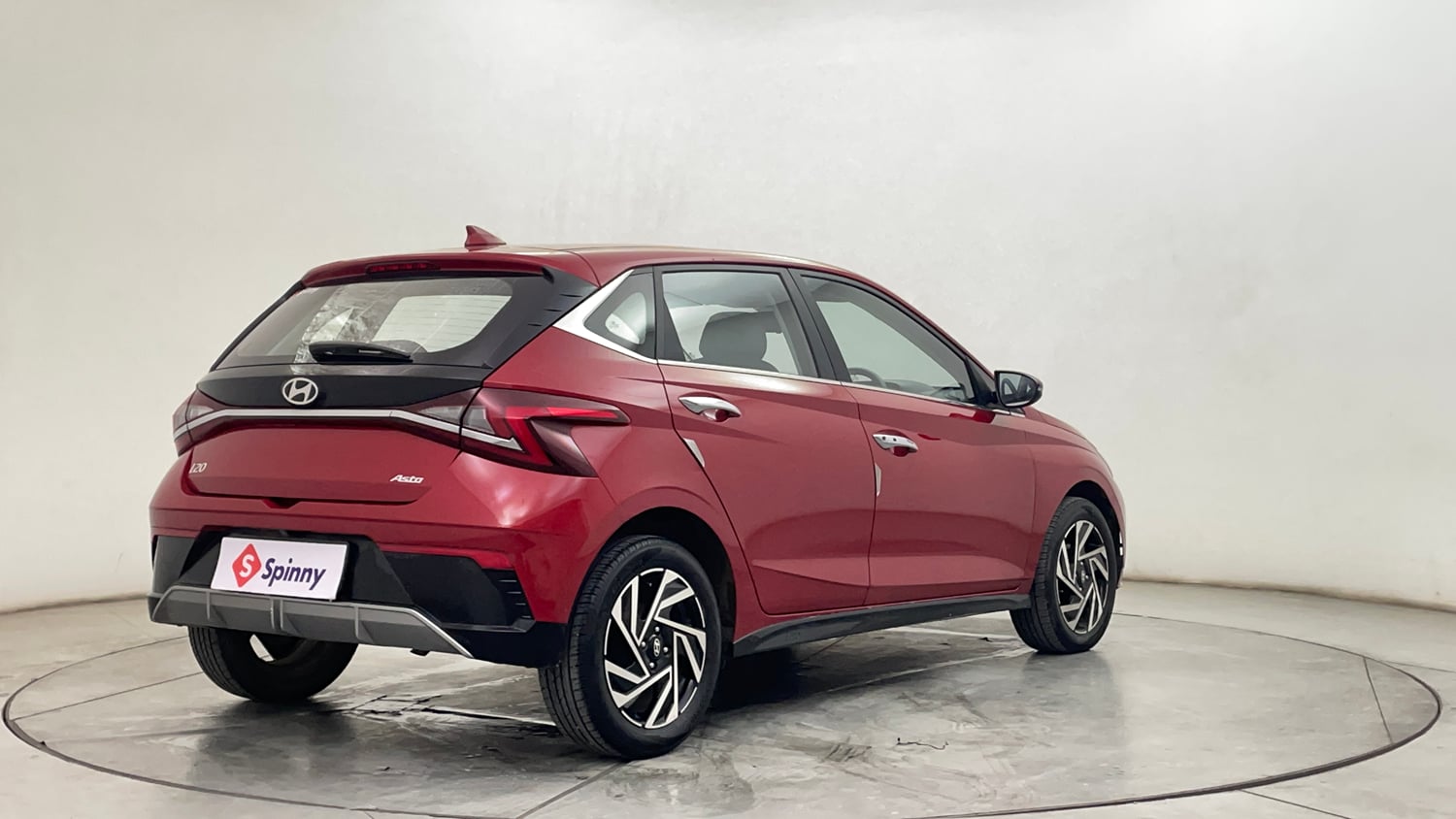 Used 2023 Hyundai New i20 Asta (O) 1.2 IVT Petrol Automatic exterior RIGHT REAR CORNER VIEW