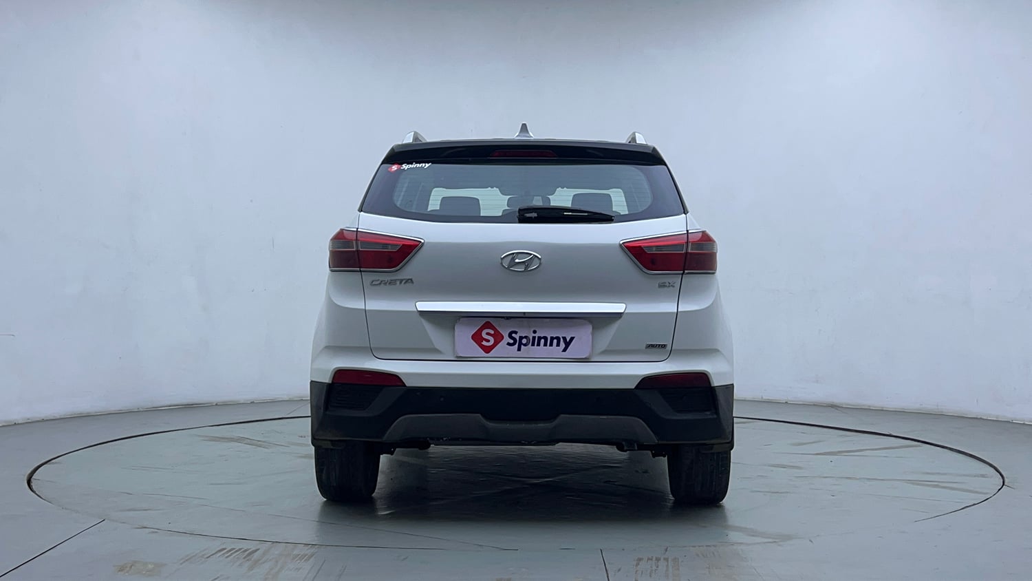Used 2017 Hyundai Creta 1.6 SX Plus AT Petrol Petrol Automatic exterior BACK VIEW