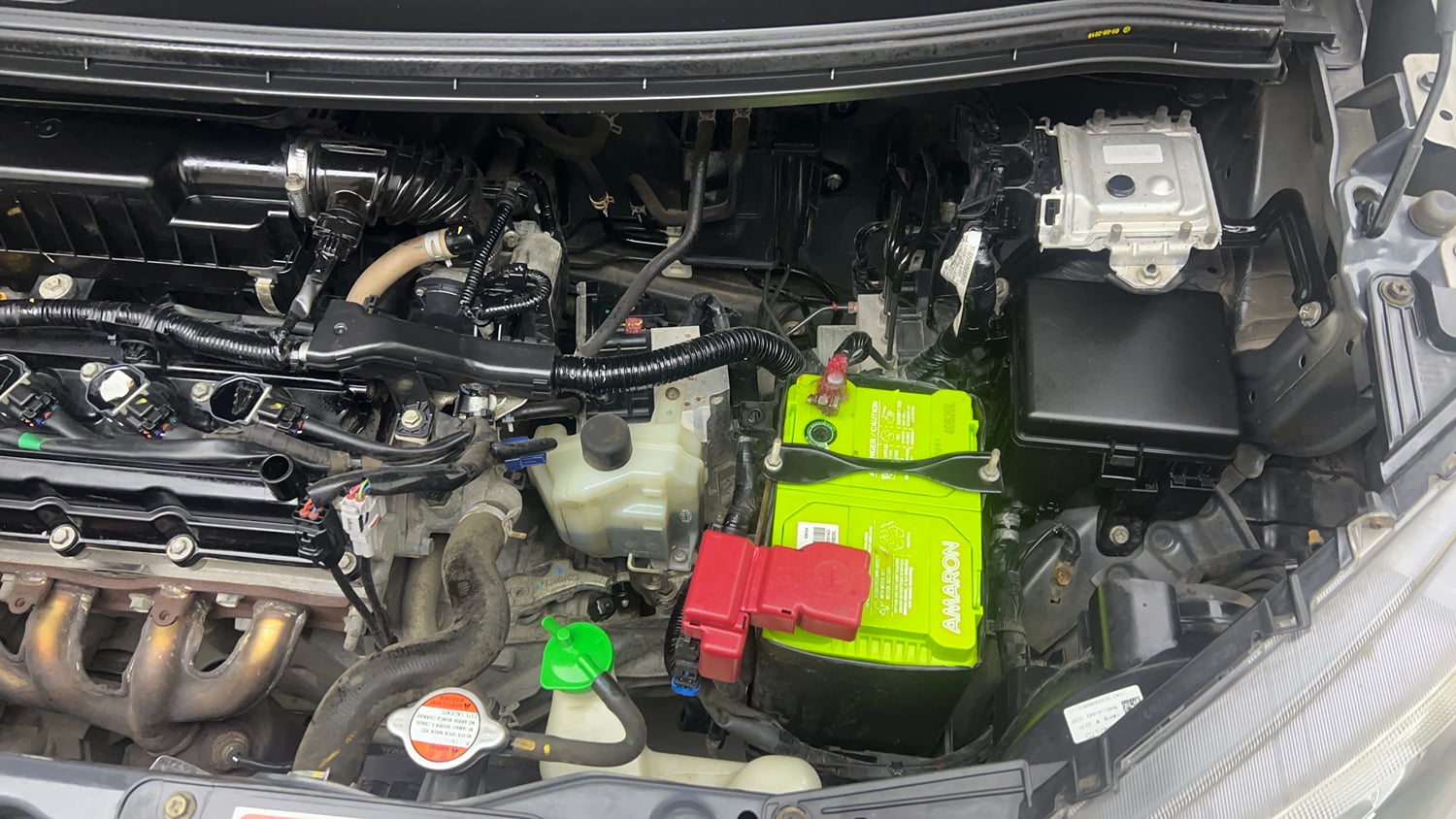 Used 2019 Maruti Suzuki Wagon R ZXi 1.2 AMT Petrol Automatic engine ENGINE LEFT SIDE VIEW