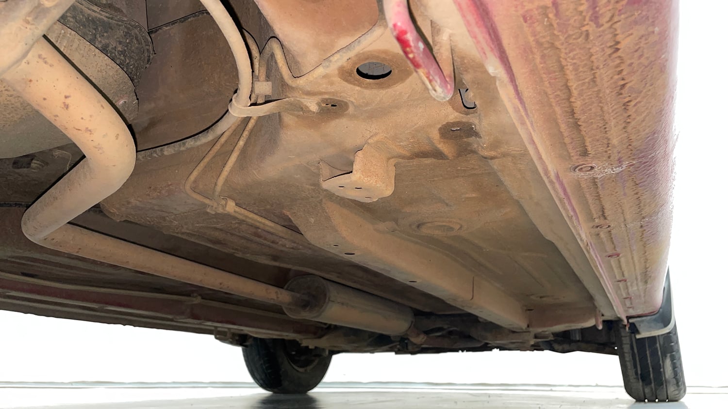 Used 2016 Maruti Suzuki Celerio ZXi AMT Petrol Automatic extra REAR RIGHT UNDERBODY VIEW