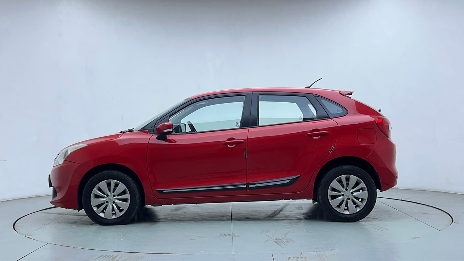 Used 2018 Maruti Suzuki Baleno Delta 1.2 AT Petrol Automatic exterior LEFT SIDE VIEW