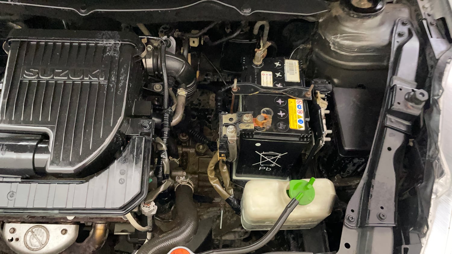 Used 2012 Maruti Suzuki Swift VXi Petrol Manual engine ENGINE LEFT SIDE VIEW