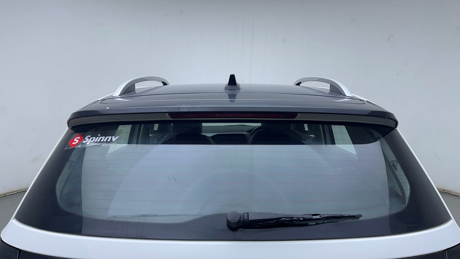 Used 2023 Volkswagen Taigun Topline 1.0 TSI AT Petrol Automatic exterior BACK WINDSHIELD VIEW