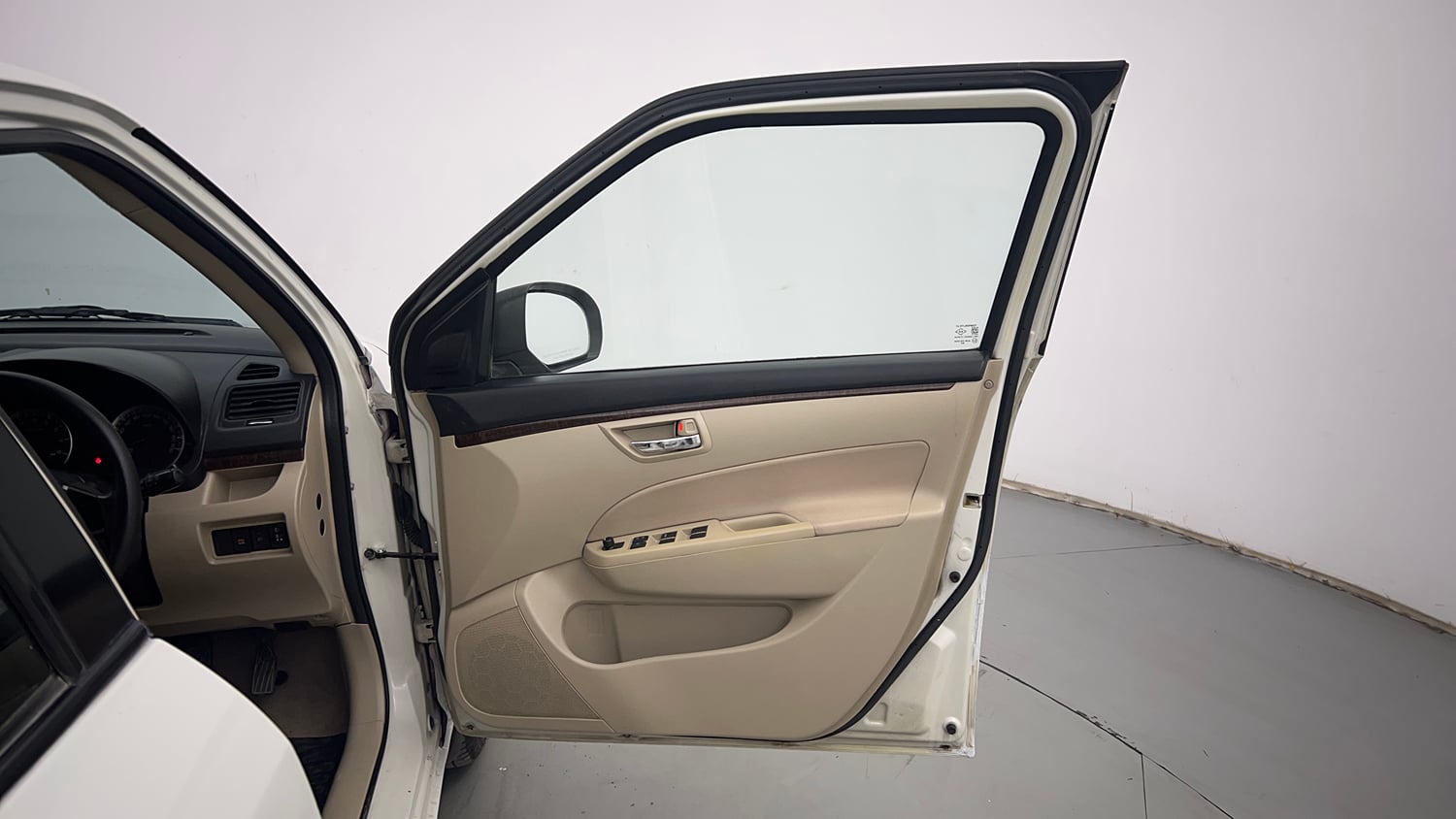 Used 2014 Maruti Suzuki Swift Dzire ZXI Petrol Manual interior RIGHT FRONT DOOR OPEN VIEW