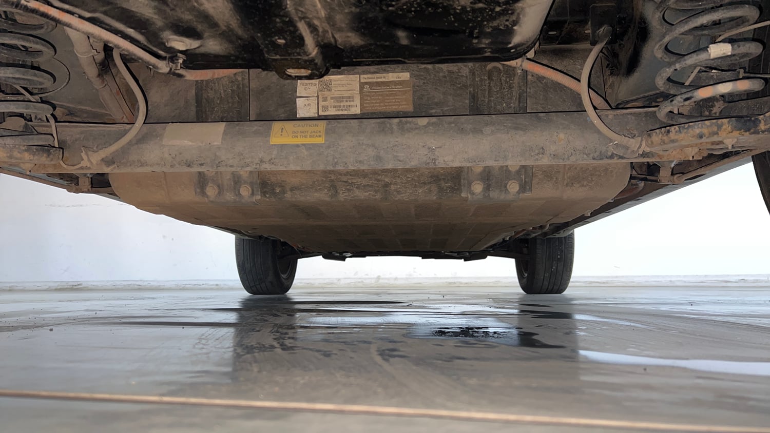 Used 2021 Tata Nexon EV XZ Plus Electric Automatic extra REAR UNDERBODY VIEW (TAKEN FROM REAR)