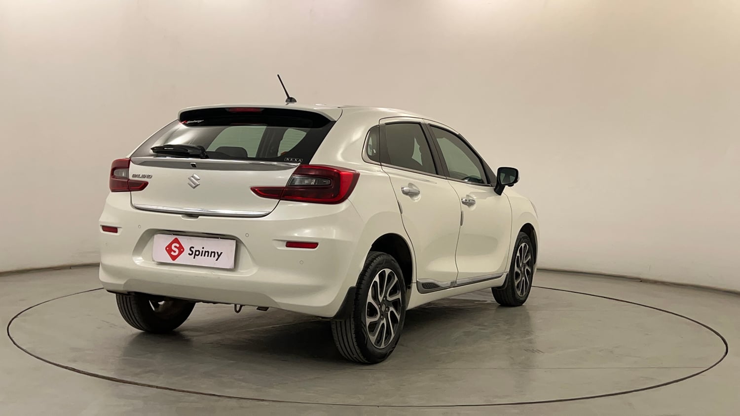 Used 2022 Maruti Suzuki Baleno Alpha AGS Petrol Automatic exterior RIGHT REAR CORNER VIEW