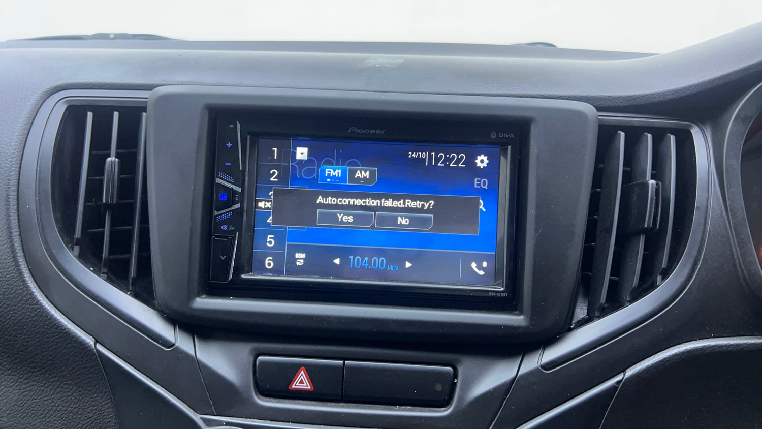 Used 2021 Maruti Suzuki Baleno Sigma Petrol Manual interior MUSIC SYSTEM & AC CONTROL VIEW