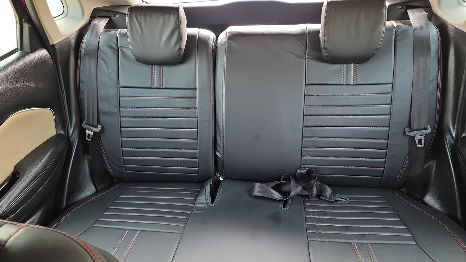 Used 2023 Toyota Glanza V Petrol Manual interior REAR SEAT CONDITION VIEW