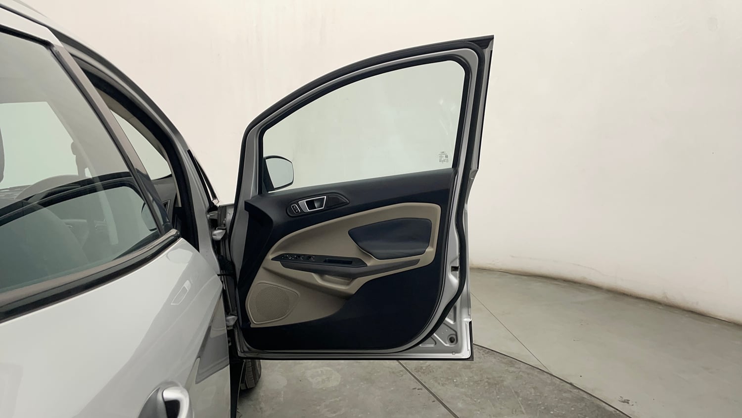 Used 2019 Ford EcoSport Titanium + 1.5L TDCi Diesel Manual interior RIGHT FRONT DOOR OPEN VIEW