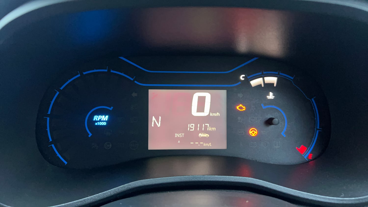 Used 2021 Renault Kwid CLIMBER 1.0 AMT Opt Petrol Automatic interior CLUSTERMETER VIEW
