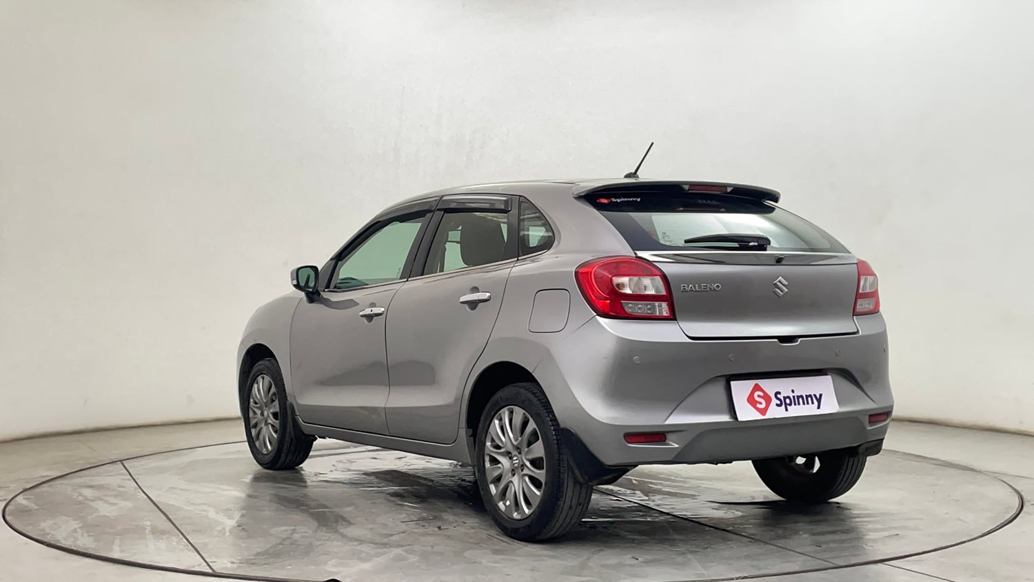 Used 2016 Maruti Suzuki Baleno Alpha 1.2 Petrol Manual exterior LEFT REAR CORNER VIEW