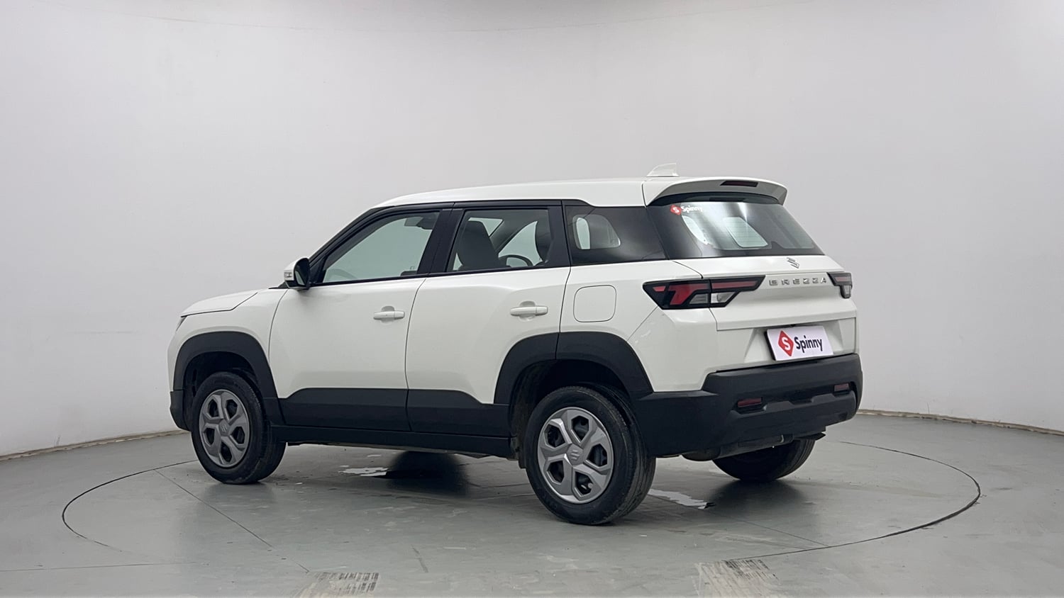 Used 2023 Maruti Suzuki Brezza VXi Petrol Manual exterior LEFT REAR CORNER VIEW