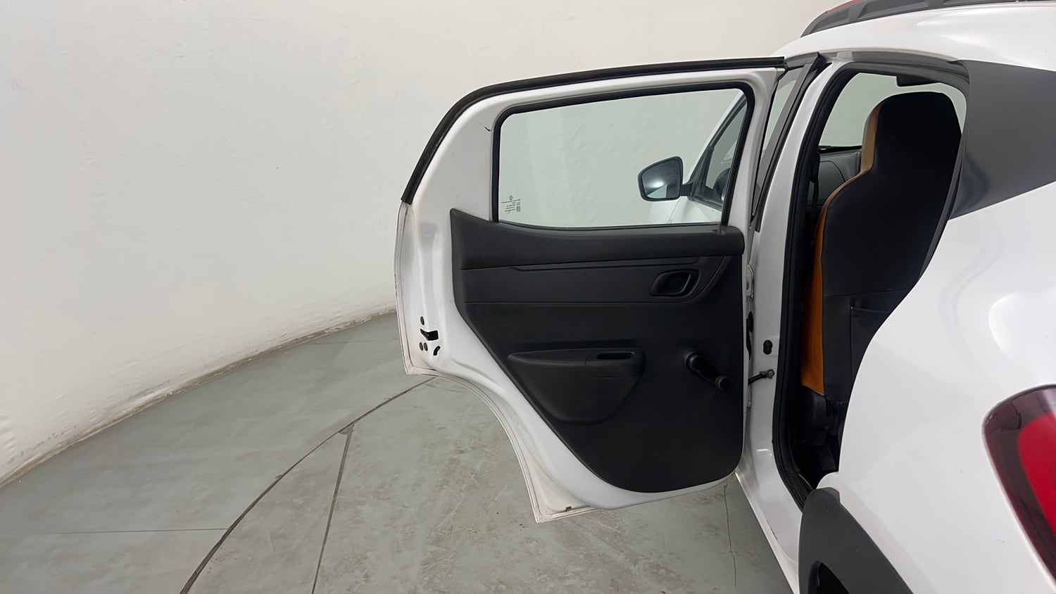 Used 2017 Renault Kwid 1.0 RXT AMT Petrol Automatic interior LEFT REAR DOOR OPEN VIEW