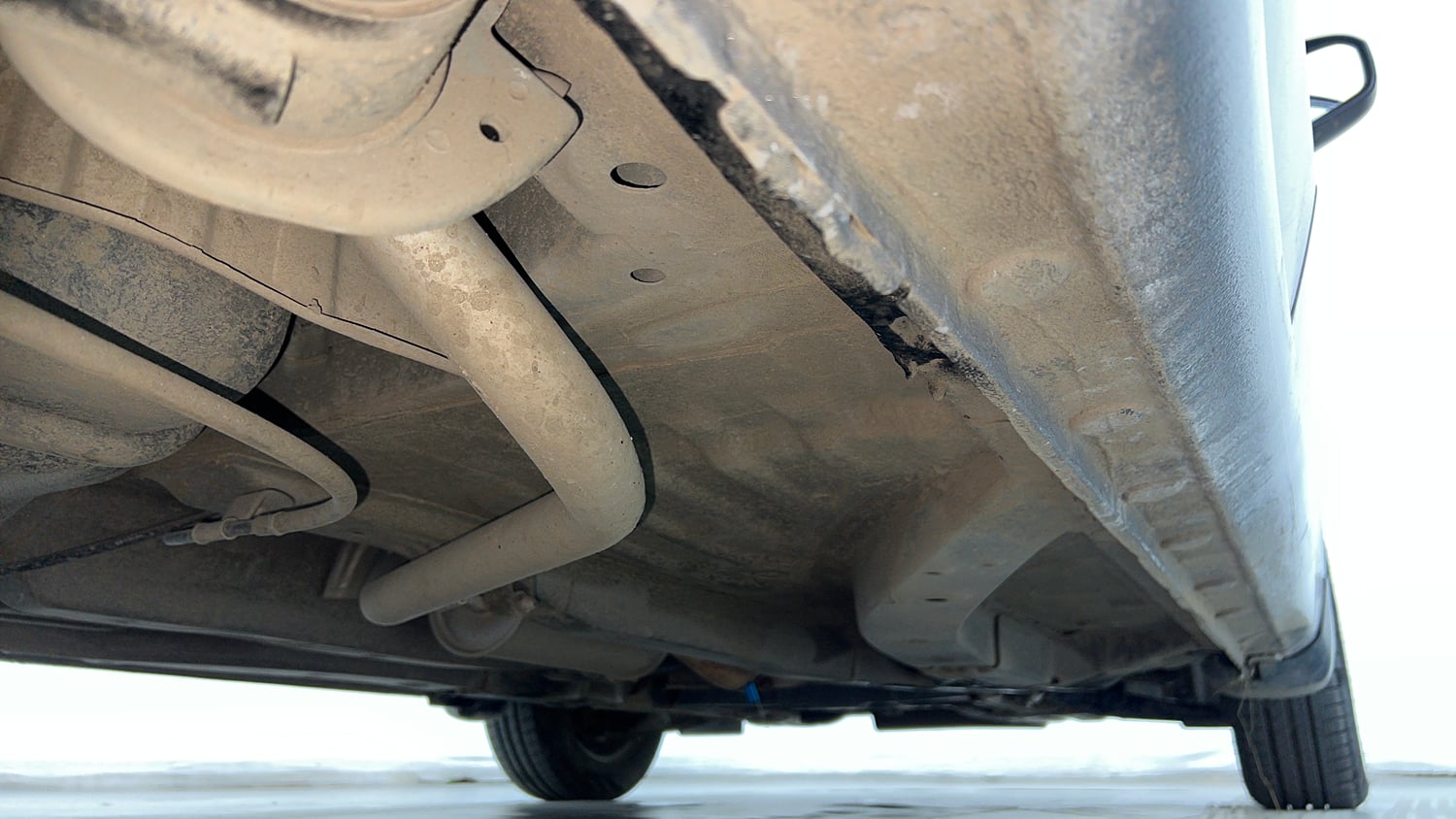 Used 2013 Honda Amaze 1.2 S i-VTEC Petrol Manual extra REAR RIGHT UNDERBODY VIEW