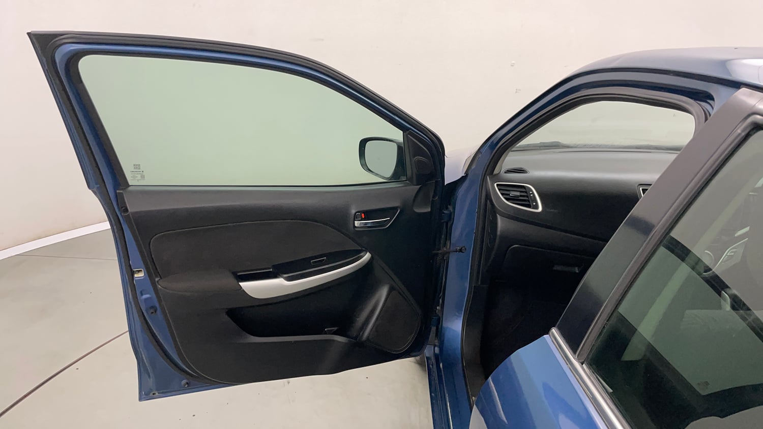 Used 2018 Maruti Suzuki Baleno Alpha 1.2 AT Petrol Automatic interior LEFT FRONT DOOR OPEN VIEW