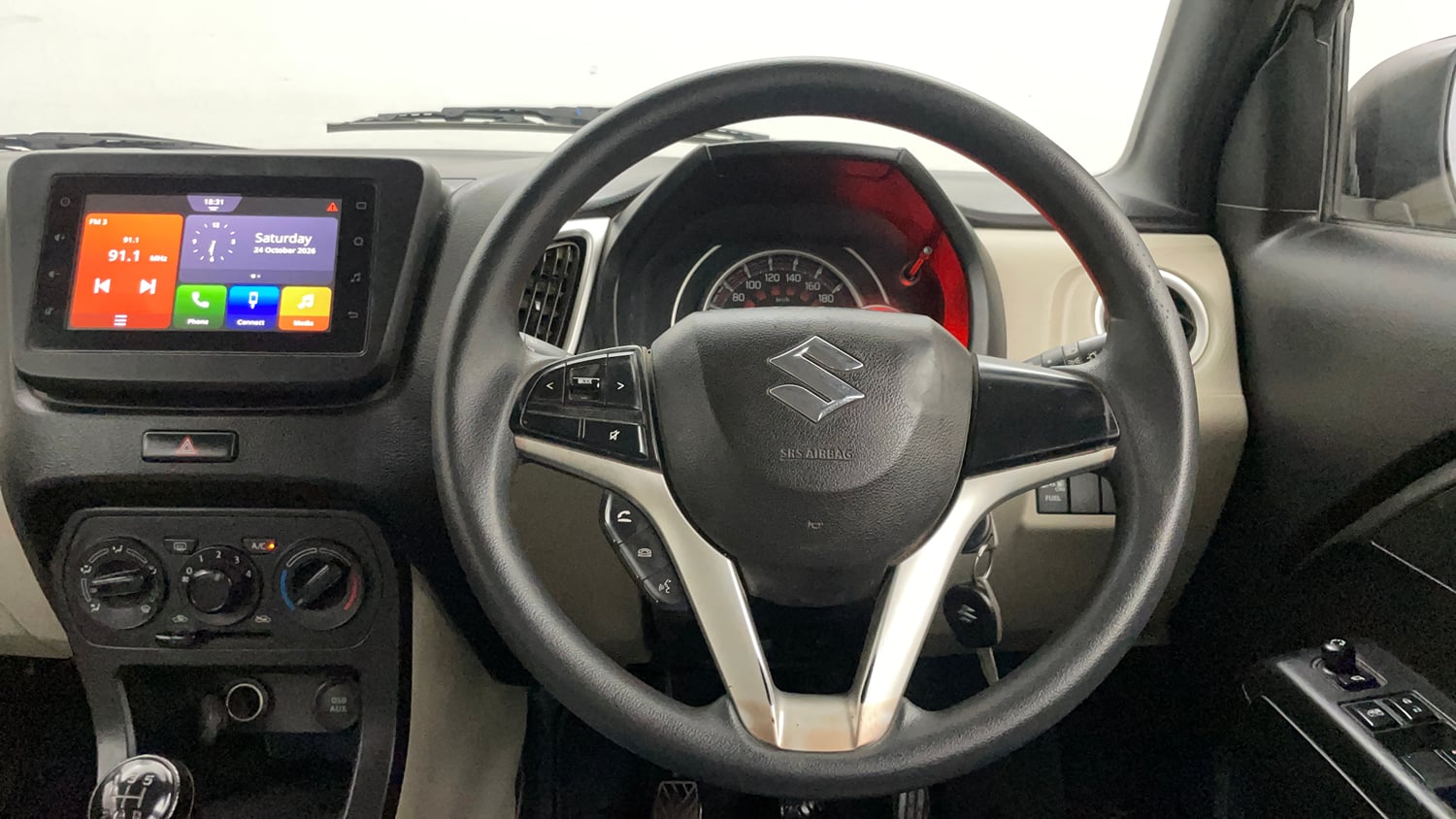 Used 2022 Maruti Suzuki Wagon R ZXI 1.2 Petrol Manual interior STEERING VIEW