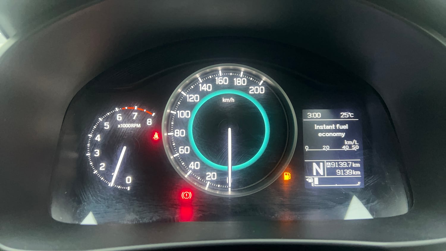 Used 2025 Maruti Suzuki Ignis Delta 1.2 AMT Petrol Automatic interior CLUSTERMETER VIEW