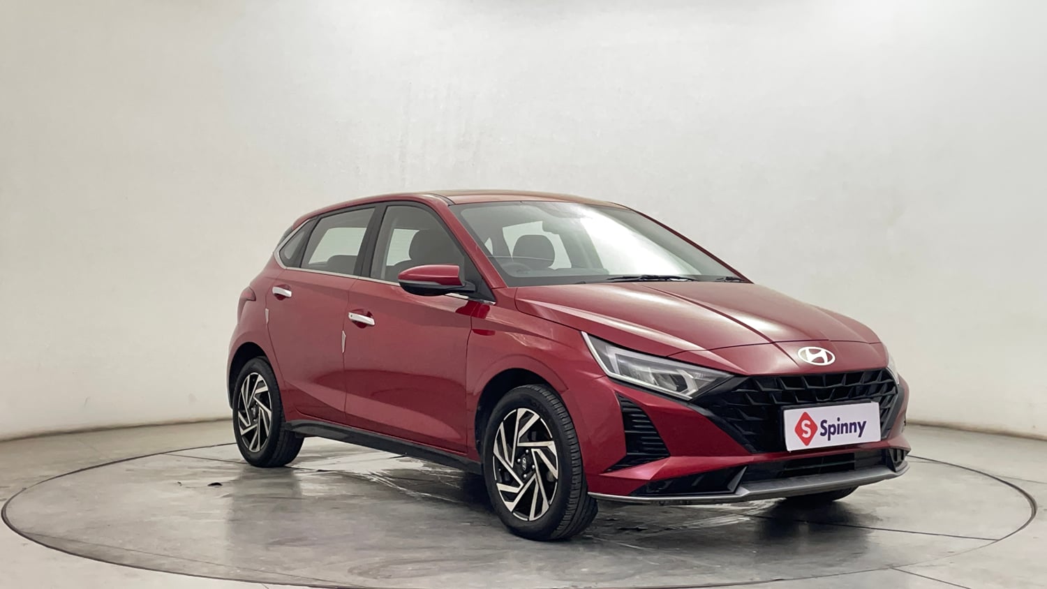 Used 2023 Hyundai New i20 Asta (O) 1.2 IVT Petrol Automatic exterior RIGHT FRONT CORNER VIEW