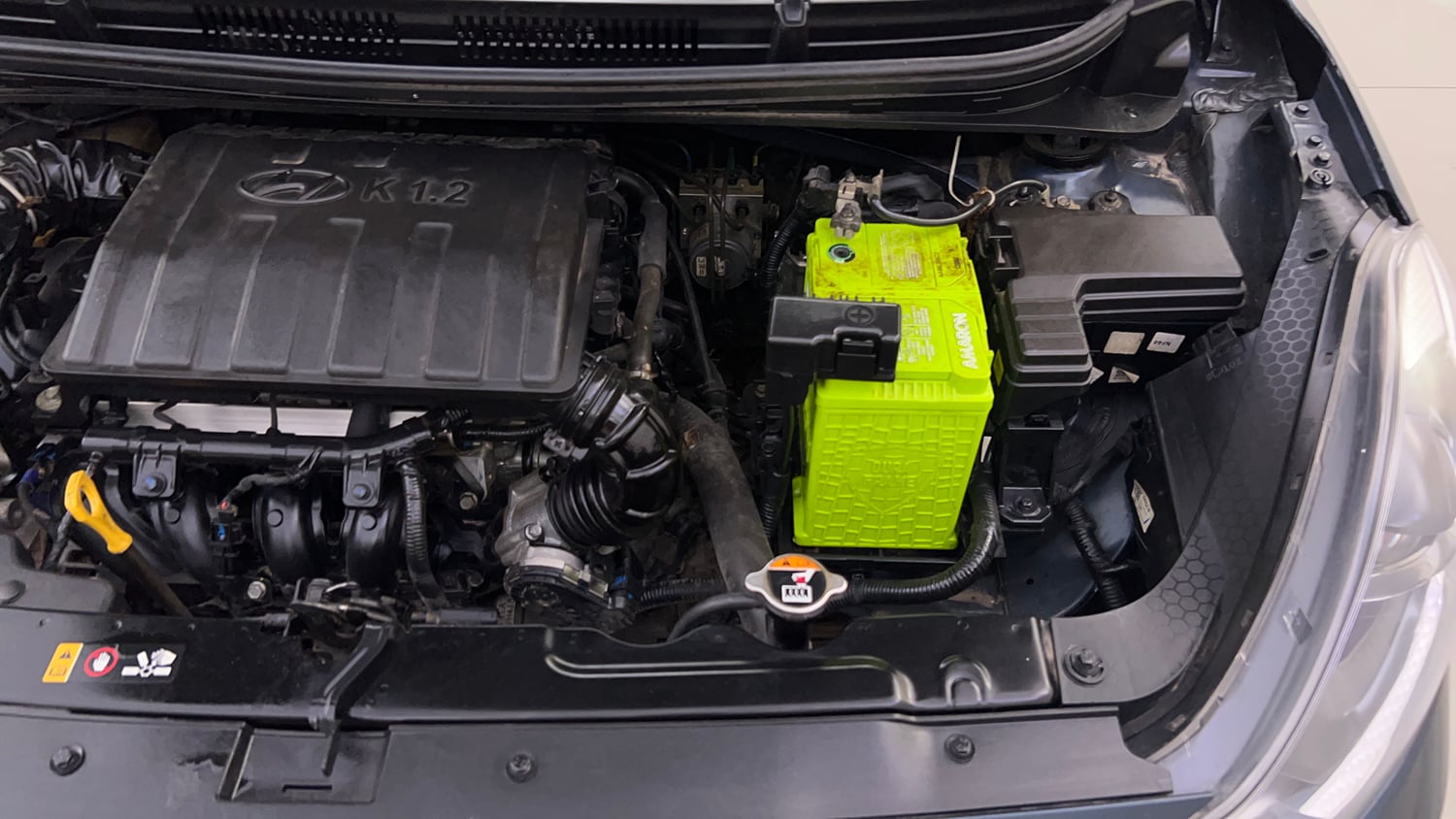Used 2023 Hyundai Grand i10 Nios Sportz 1.2 Kappa VTVT Petrol Manual engine ENGINE LEFT SIDE VIEW