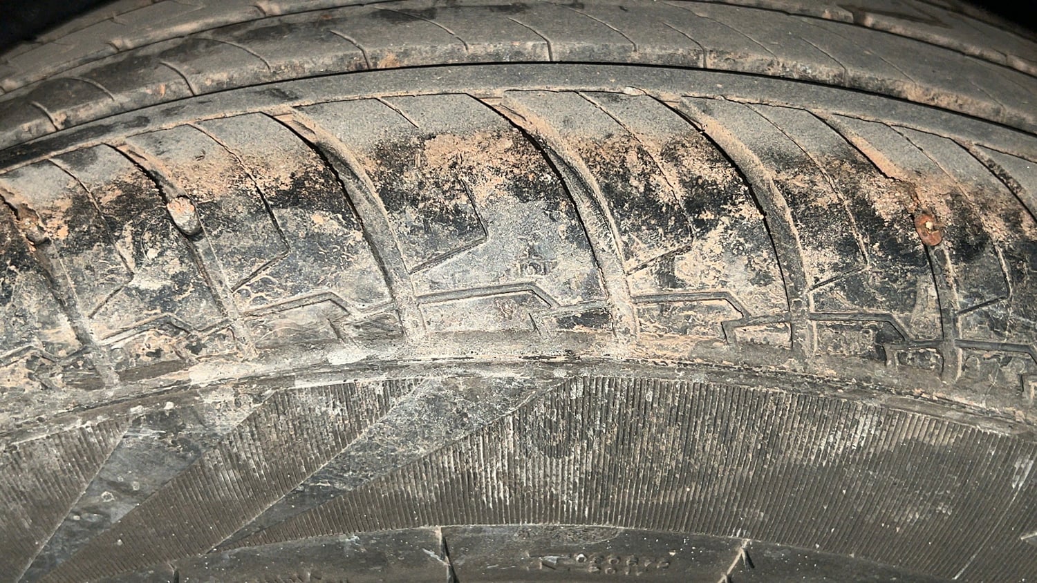 Used 2018 Honda City V Diesel Diesel Manual tyres LEFT REAR TYRE TREAD VIEW