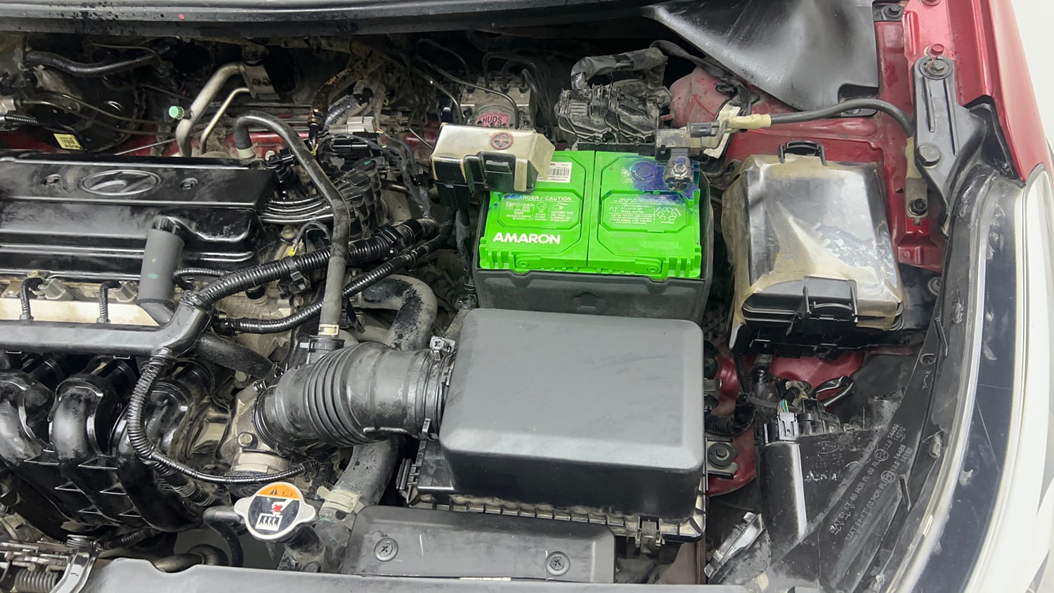 Used 2016 Hyundai i20 Active 1.2 SX Petrol Manual engine ENGINE LEFT SIDE VIEW