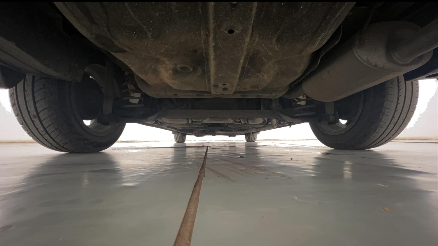 Used 2018 Honda City V Diesel Diesel Manual extra REAR UNDERBODY VIEW (TAKEN FROM REAR)