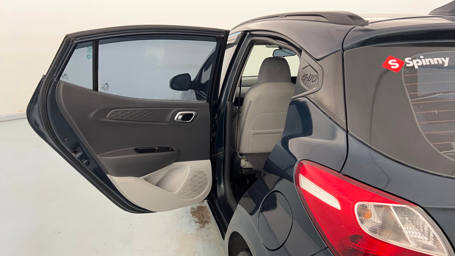 Used 2021 Hyundai Grand i10 Nios Sportz 1.2 Kappa VTVT Petrol Manual interior LEFT REAR DOOR OPEN VIEW