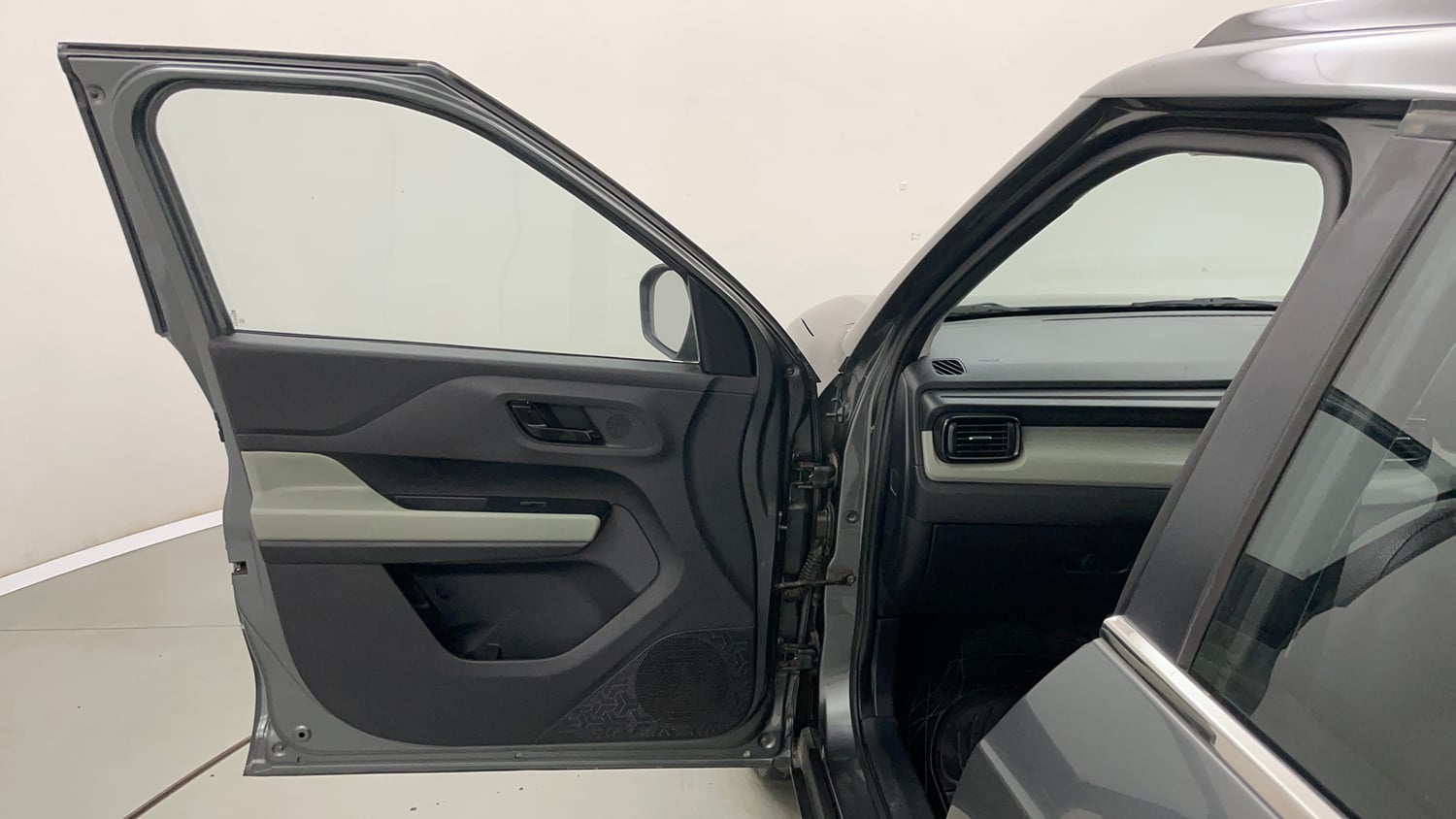 Used 2023 Tata Punch Adventure Rhythm Pack MT Petrol Manual interior LEFT FRONT DOOR OPEN VIEW