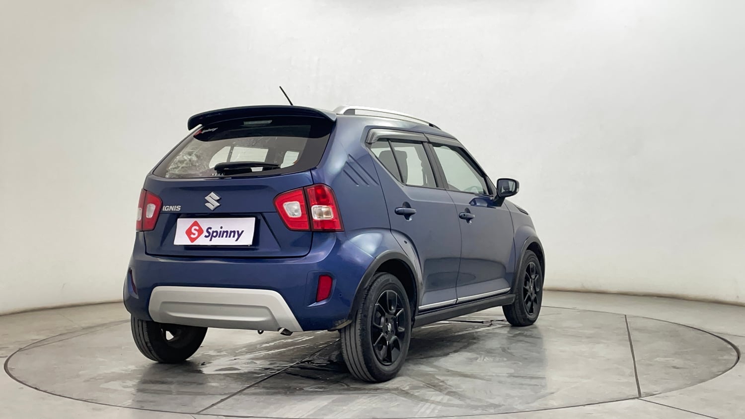 Used 2020 Maruti Suzuki Ignis Alpha 1.2 AMT Petrol Automatic exterior RIGHT REAR CORNER VIEW