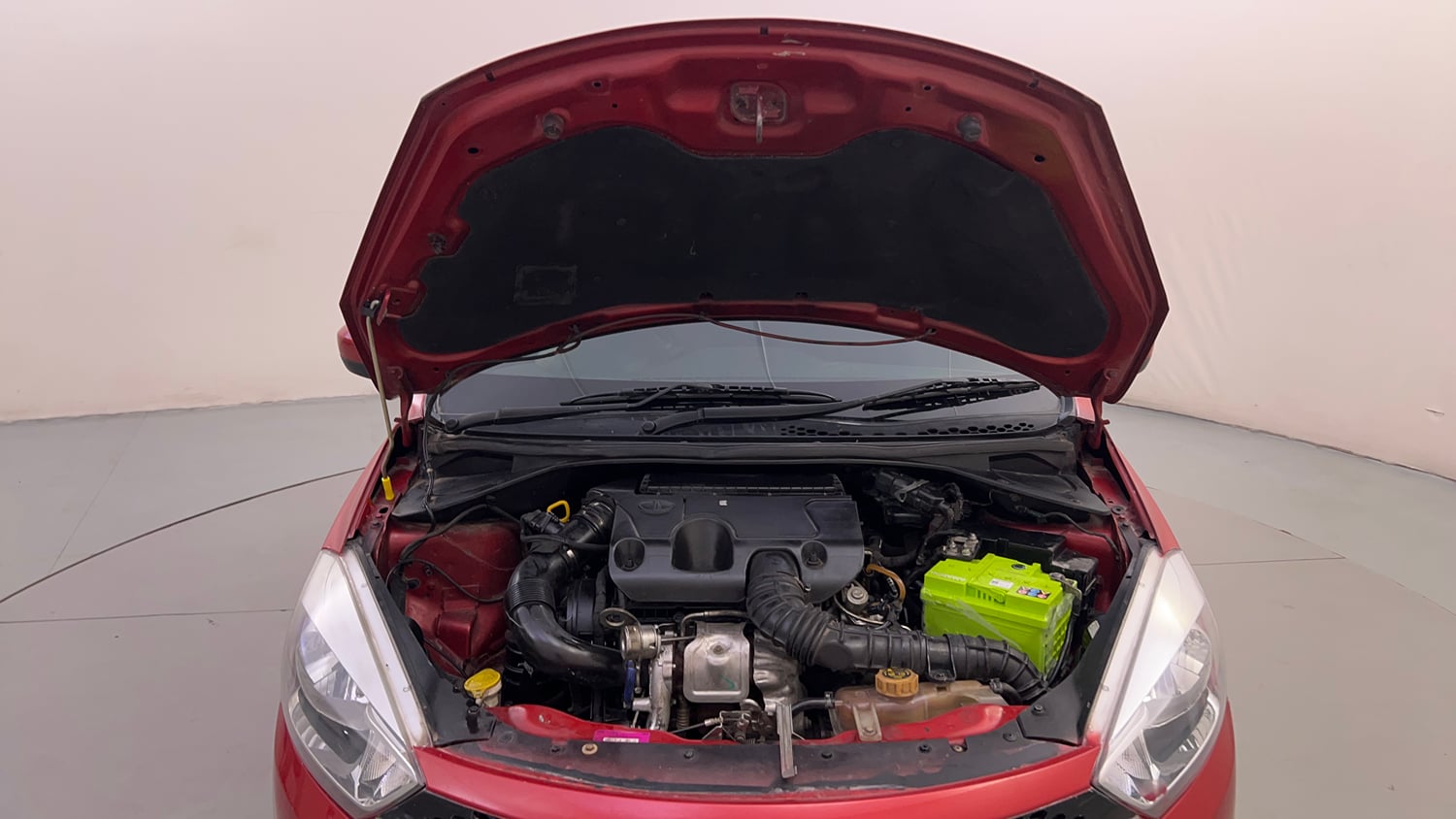 Used 2017 Tata Tiago Revotorq XT Diesel Manual engine ENGINE & BONNET OPEN FRONT VIEW
