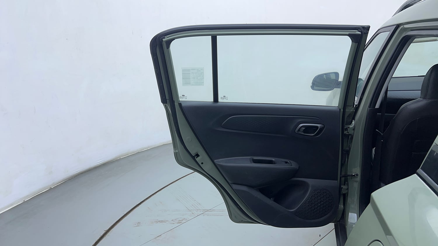 Used 2023 Hyundai Exter SX 1.2 AMT Petrol Automatic interior LEFT REAR DOOR OPEN VIEW