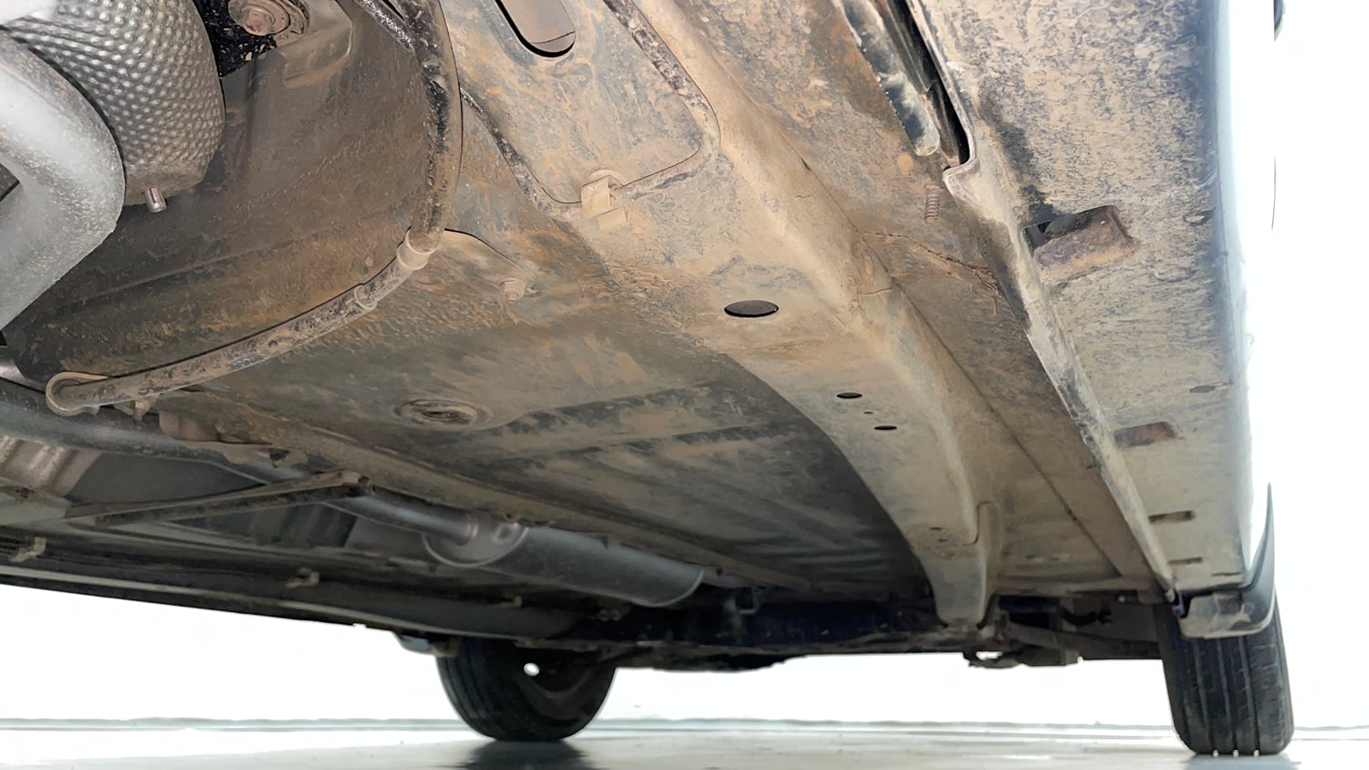 Used 2018 Maruti Suzuki Baleno Delta 1.2 Petrol Manual extra REAR RIGHT UNDERBODY VIEW